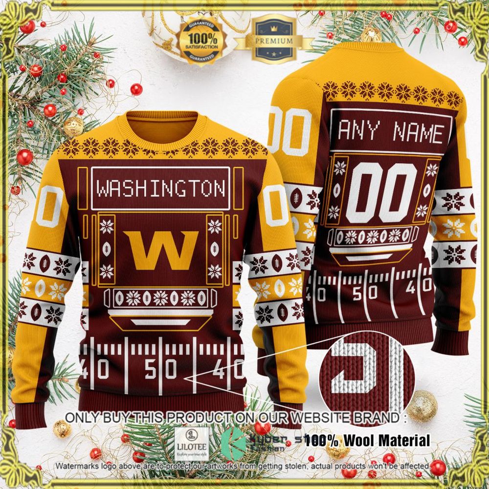 washington nfl personalized ugly sweater 1 86982