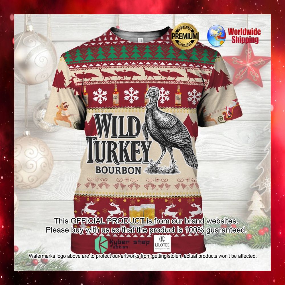 wild turkey bourbon 3d hoodie shirt 1 217