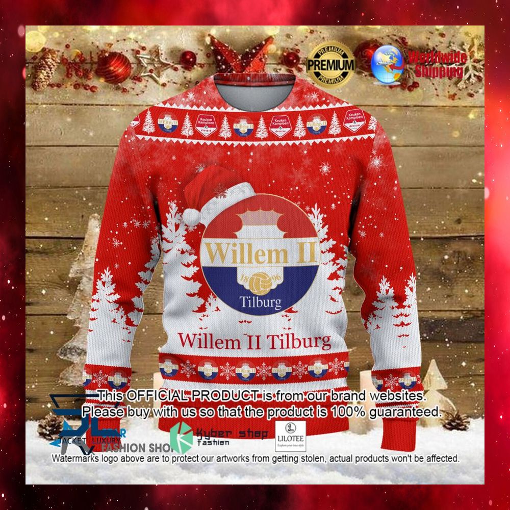 willem ii tilburg santa hat sweater 1 370