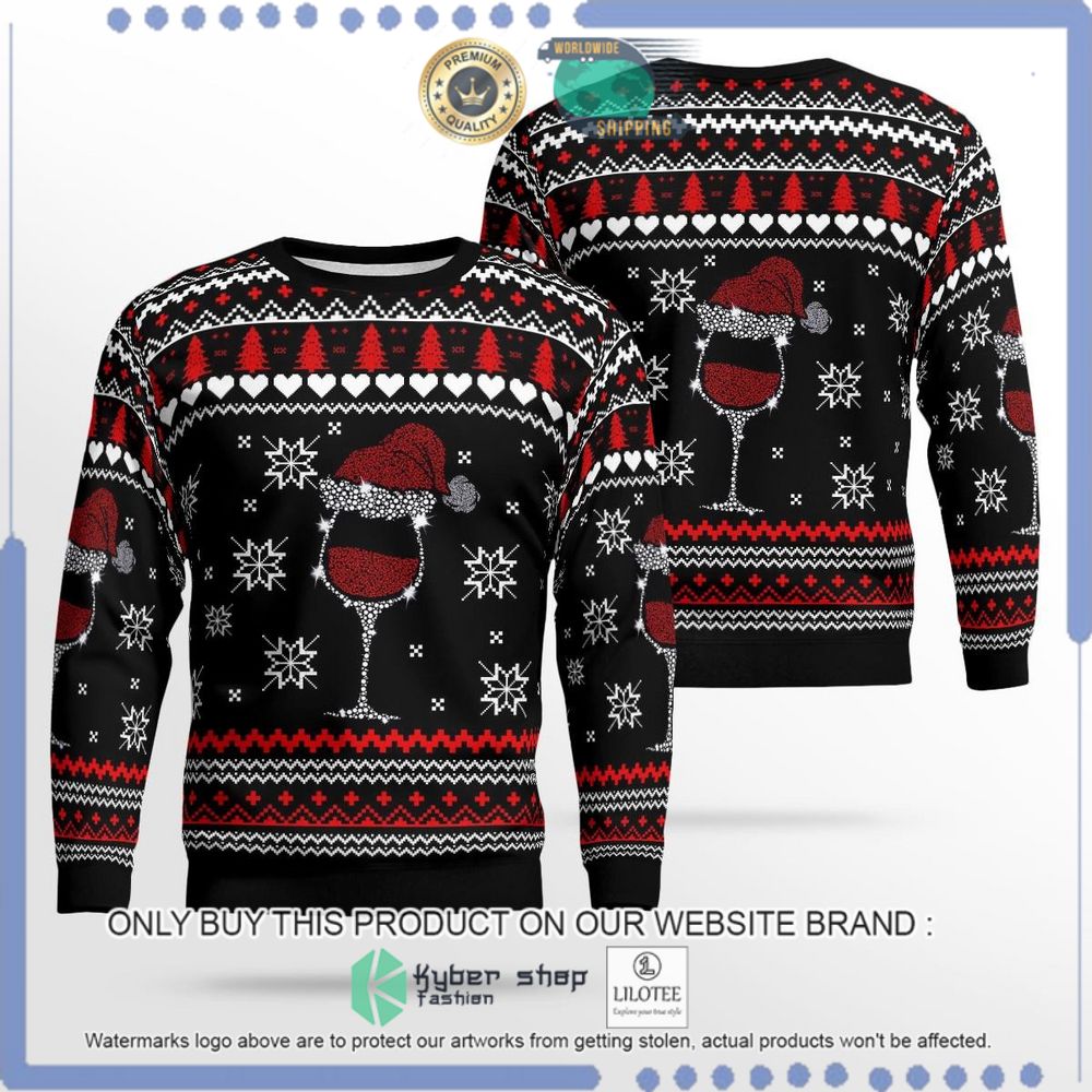 Wine Ugly Christmas Sweater - LIMITED EDITION 8