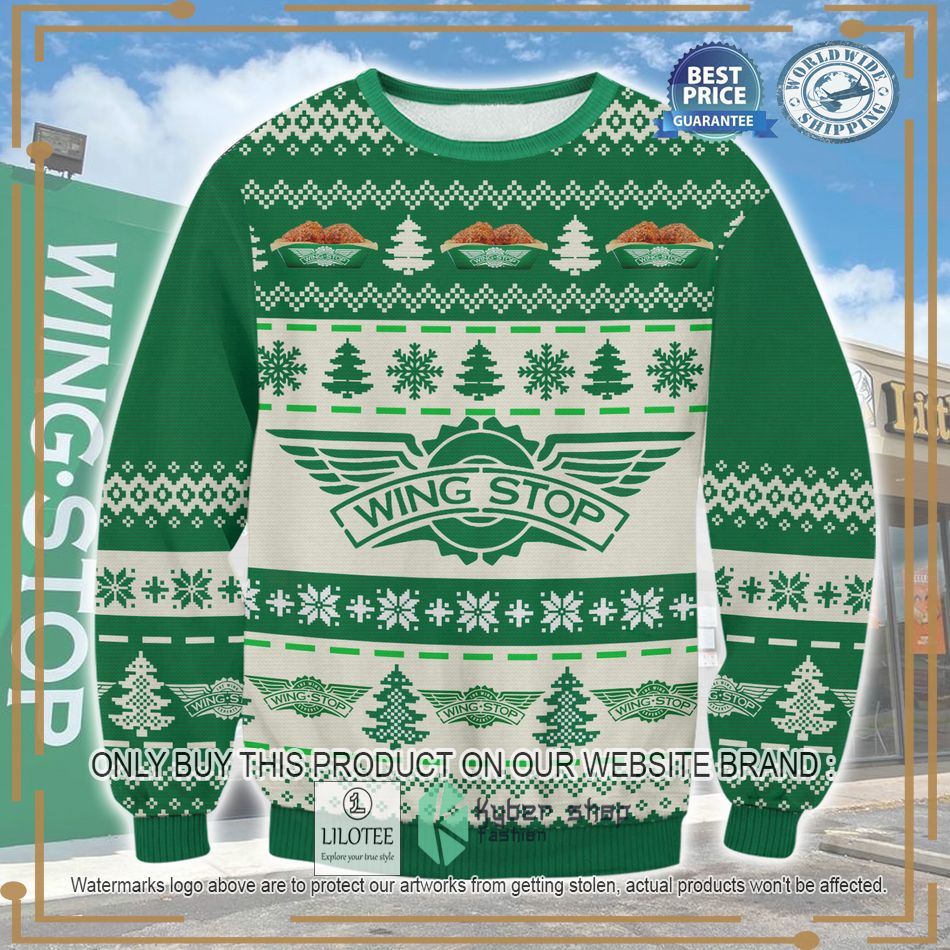 wingstop ugly christmas sweater 1 57123