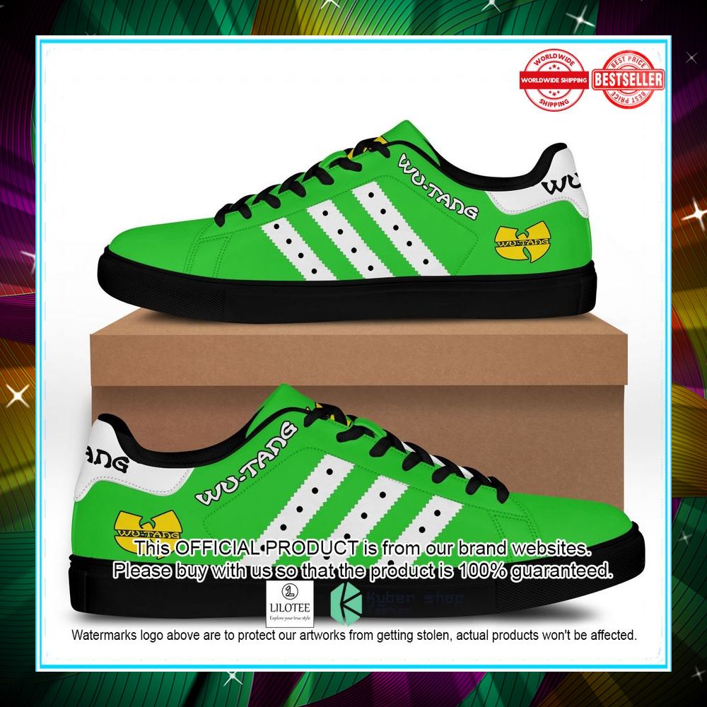 wu tang neon green stan smith shoes 1 433
