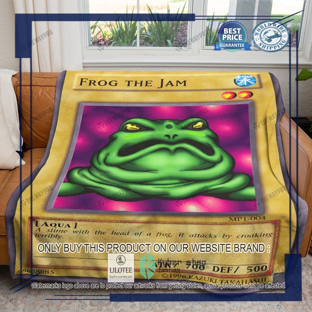 YGO Frog And Jam Card Blanket - LIMITED EDITION 4