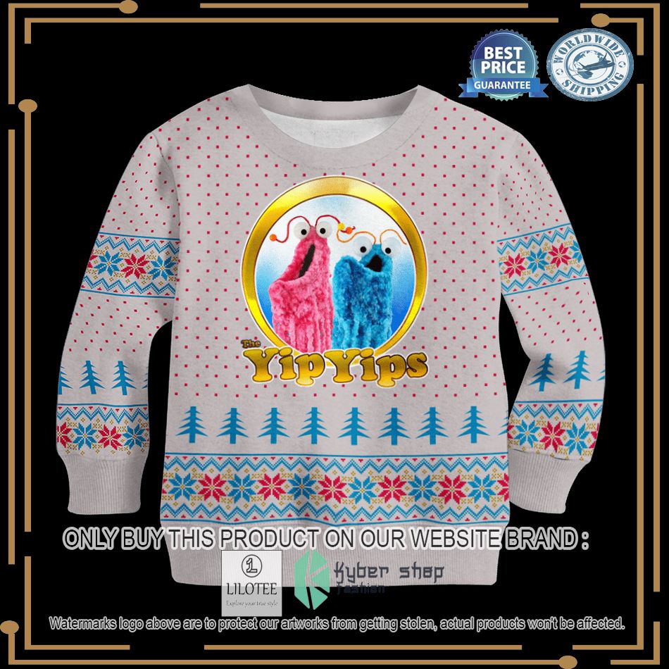 yipyips grey christmas sweater 2 28150