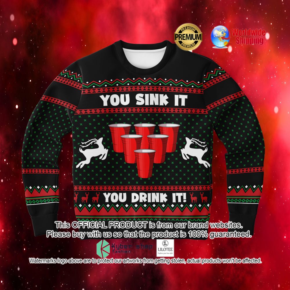 you sink it you drink it sweater 1 610