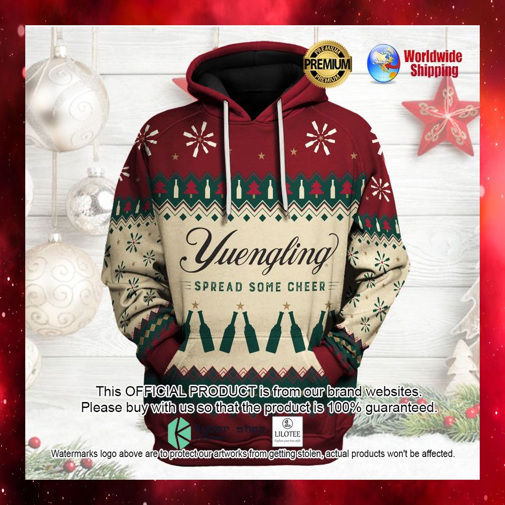 yuengling spead some cheer 3d hoodie shirt 1 322