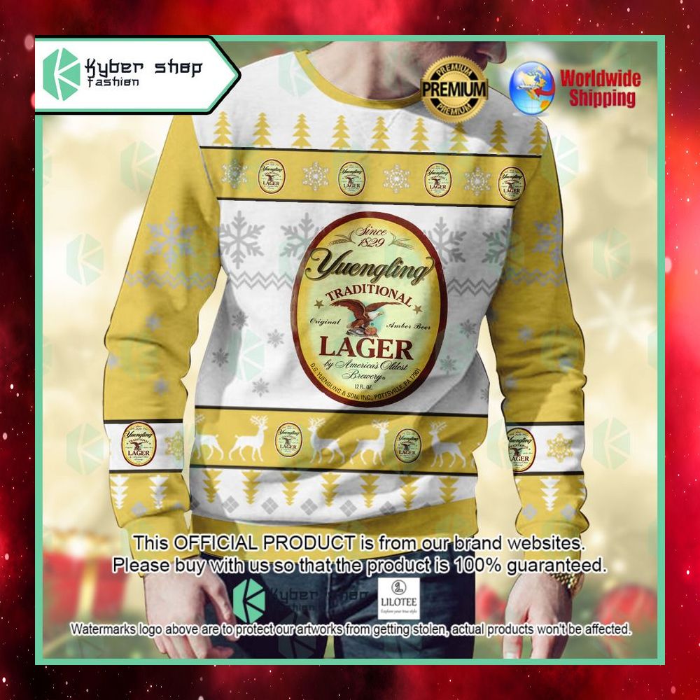 yuengling traditional lager ugly sweater 1 288