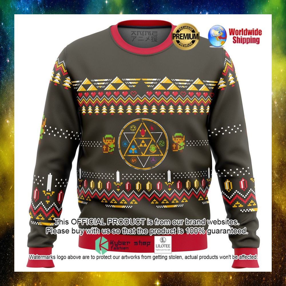 zelda rubies christmas sweater 1 412