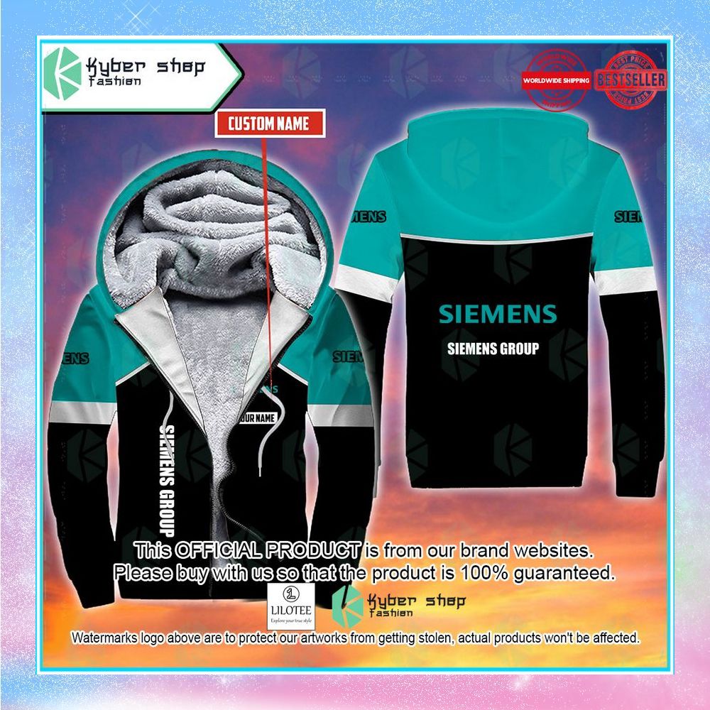 personalized siemens group fleece hoodie 1 585