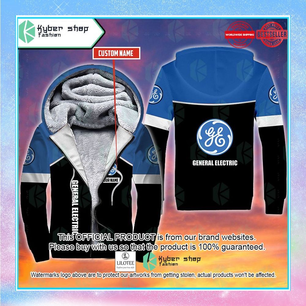 personalized general electric fleece hoodie 1 865