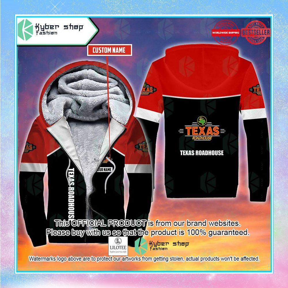 personalized texas roadhouse fleece hoodie 1 803