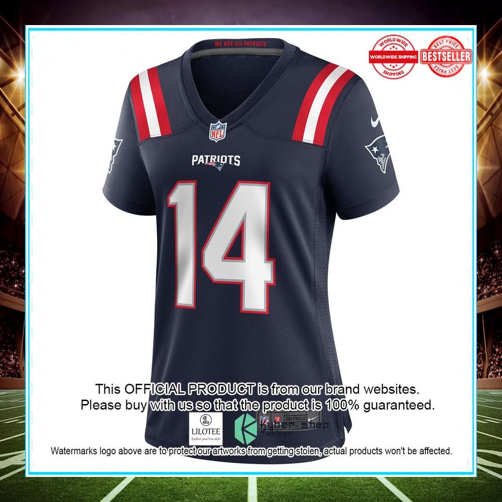 ty montgomery new england patriots nike womens game navy football jersey 2 915