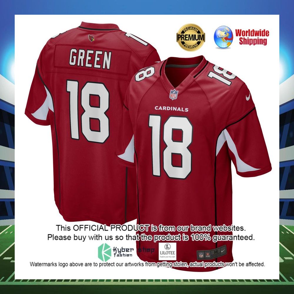 a j green arizona cardinals nike game player cardinal football jersey 1 444