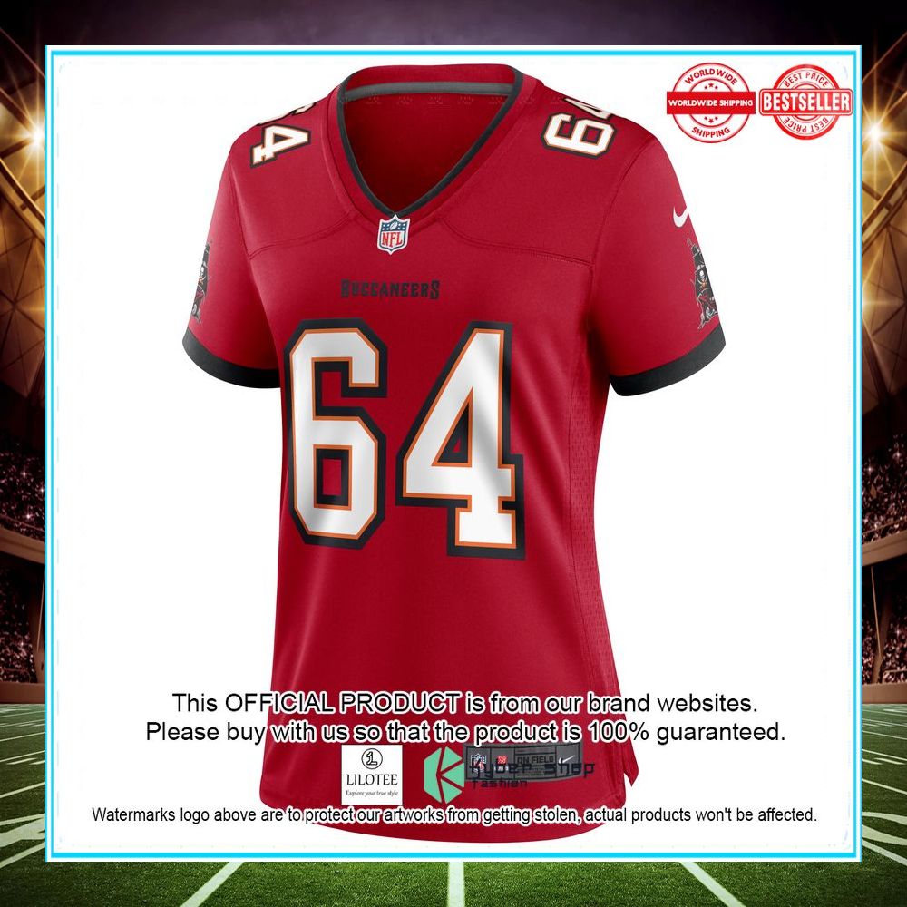 aaron stinnie tampa bay buccaneers red football jersey 2 709