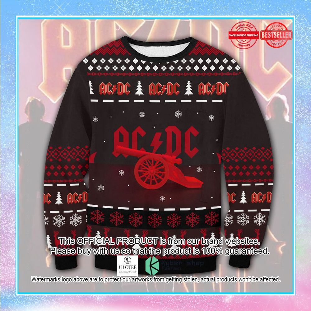 acdc band black chrismtas sweater 1 532