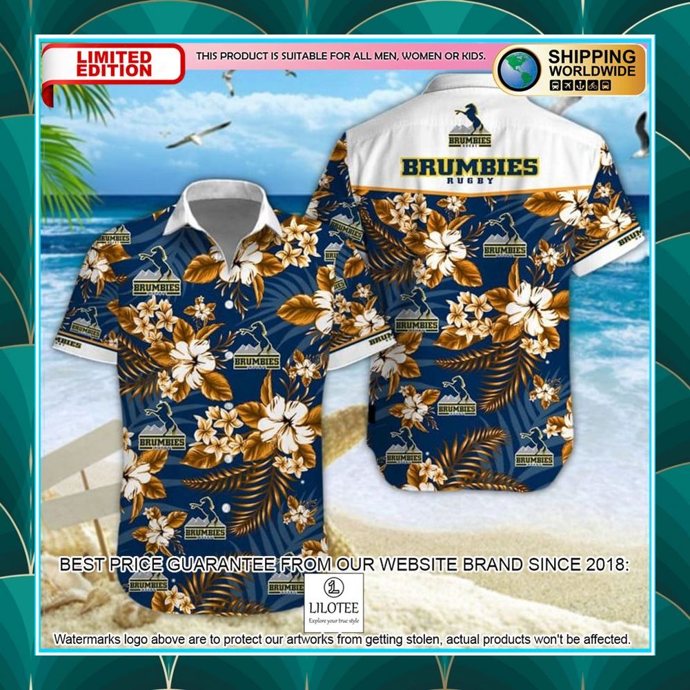 act brumbies hawaiian shirt shorts 1 885