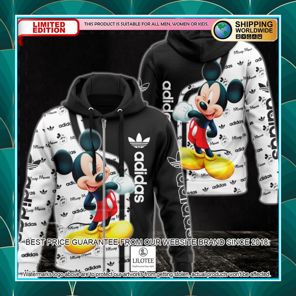 adidas mickey mouse zip hoodie 1 225