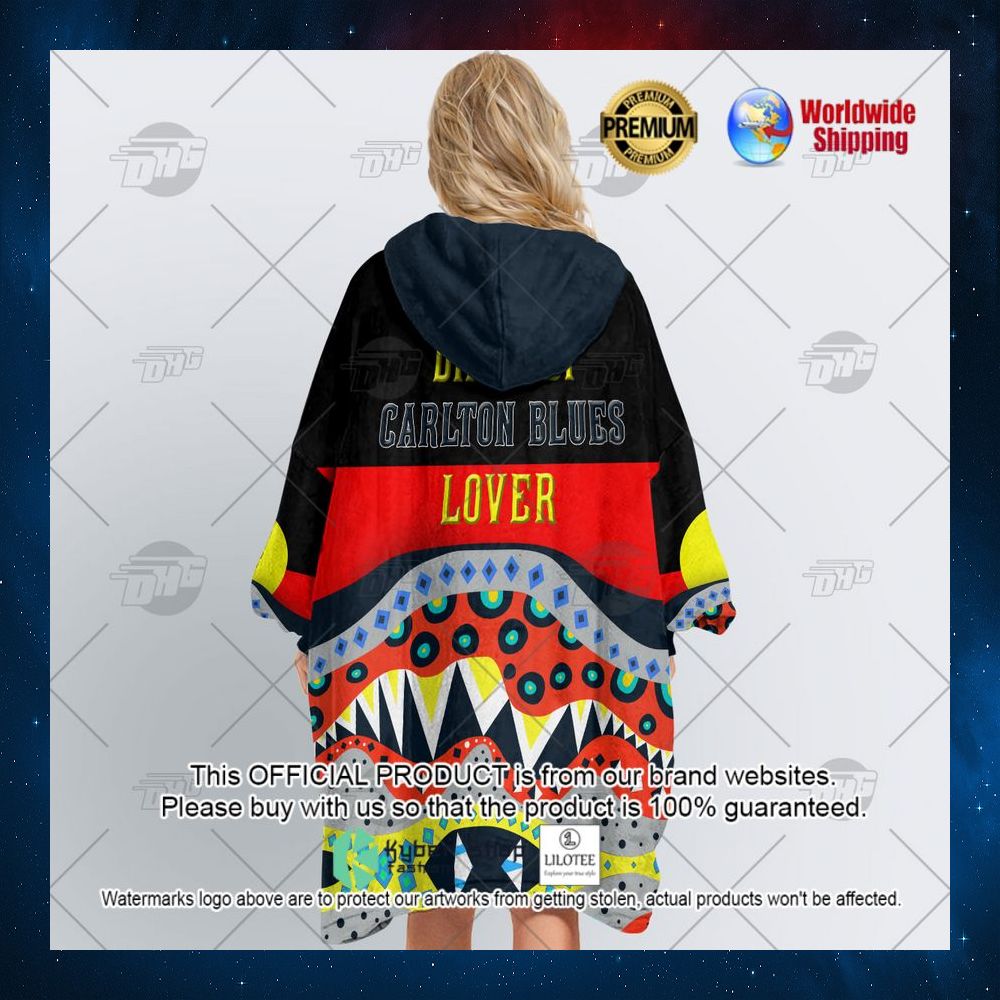 afl carlton blues aboriginal flag x indigenous hoodie blanket 4 195