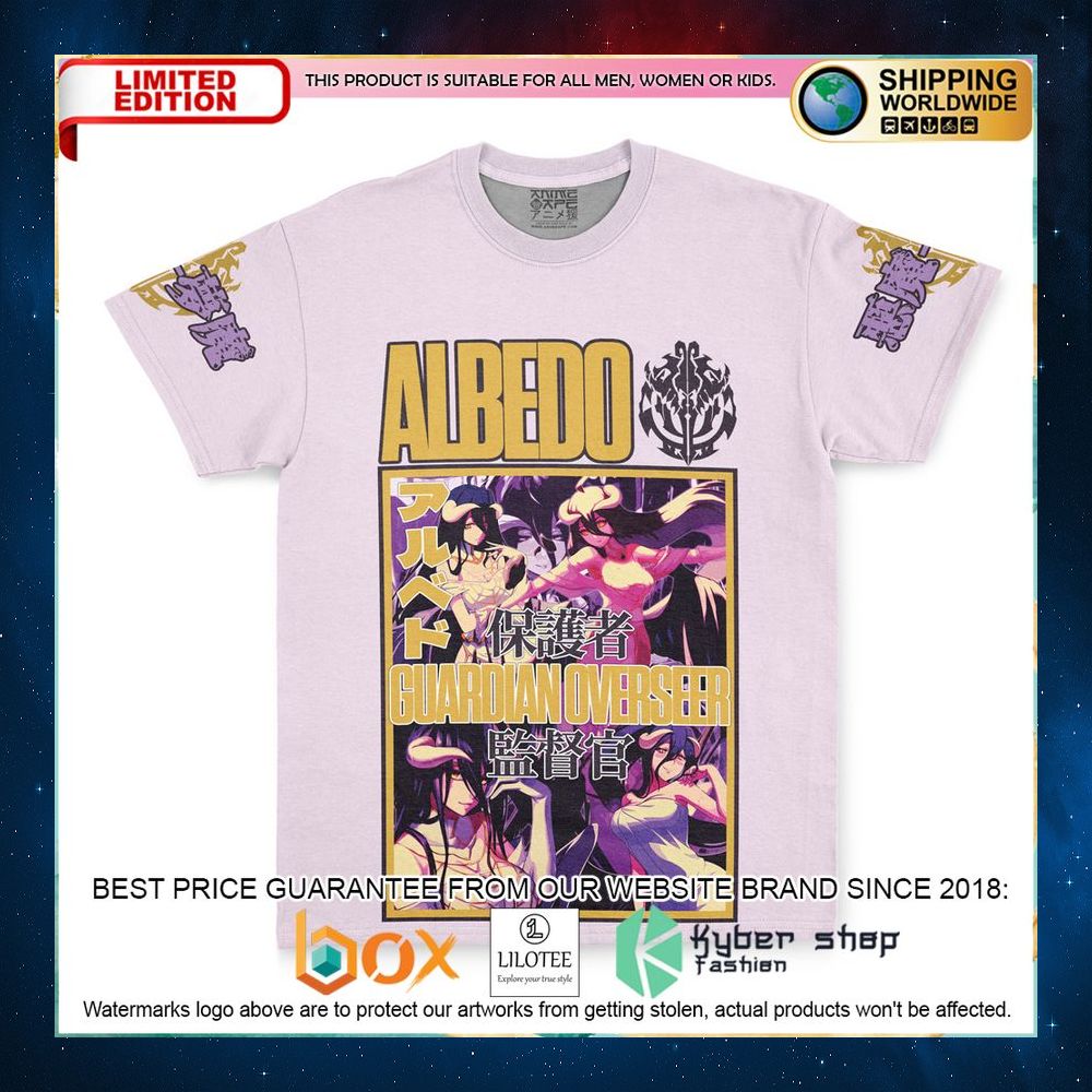 albedo overlord streetwear t shirt 1 746