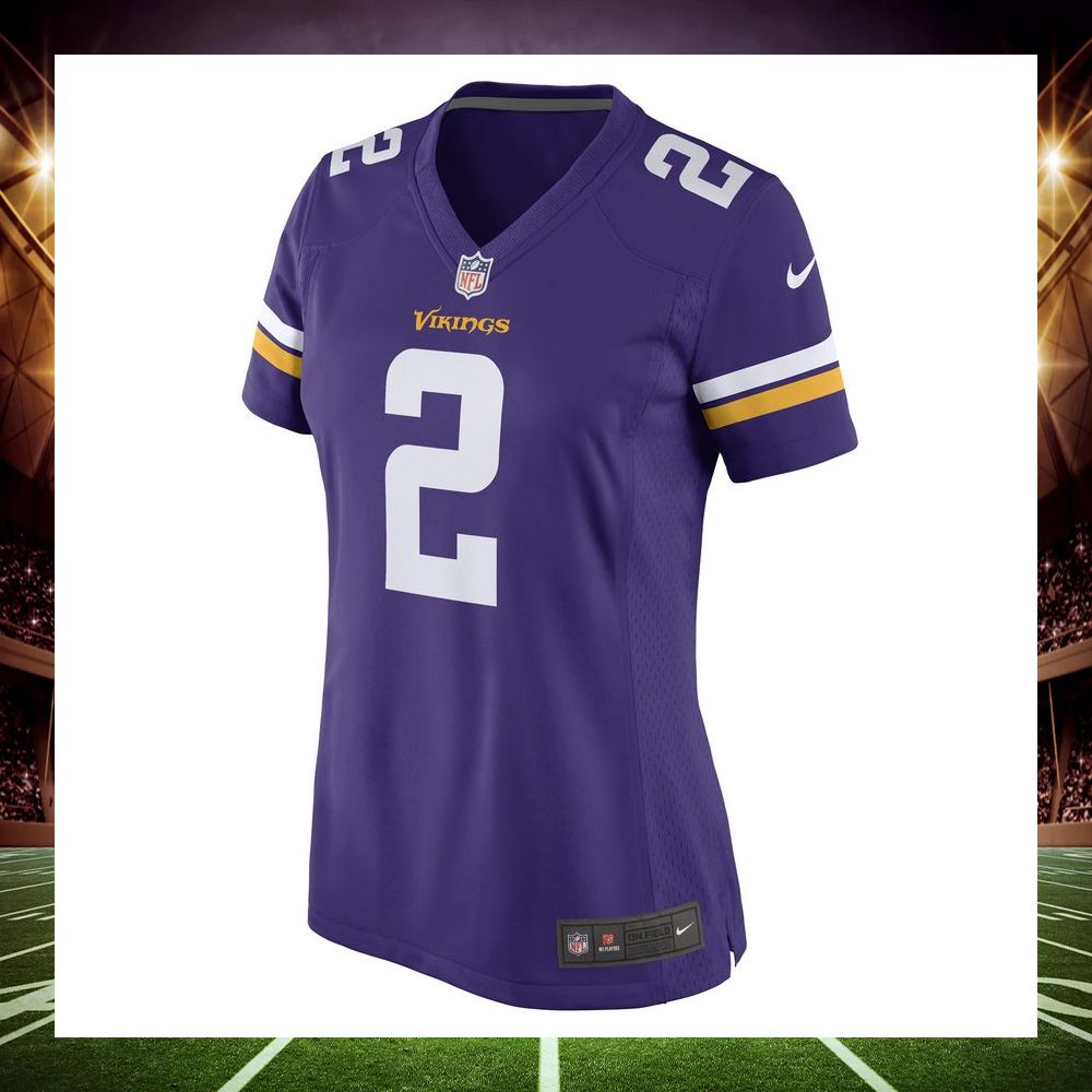 alexander mattison minnesota vikings purple football jersey 2 740