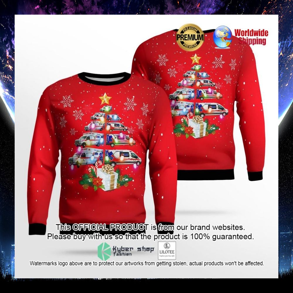 amr american medical response ugly sweater 1 377