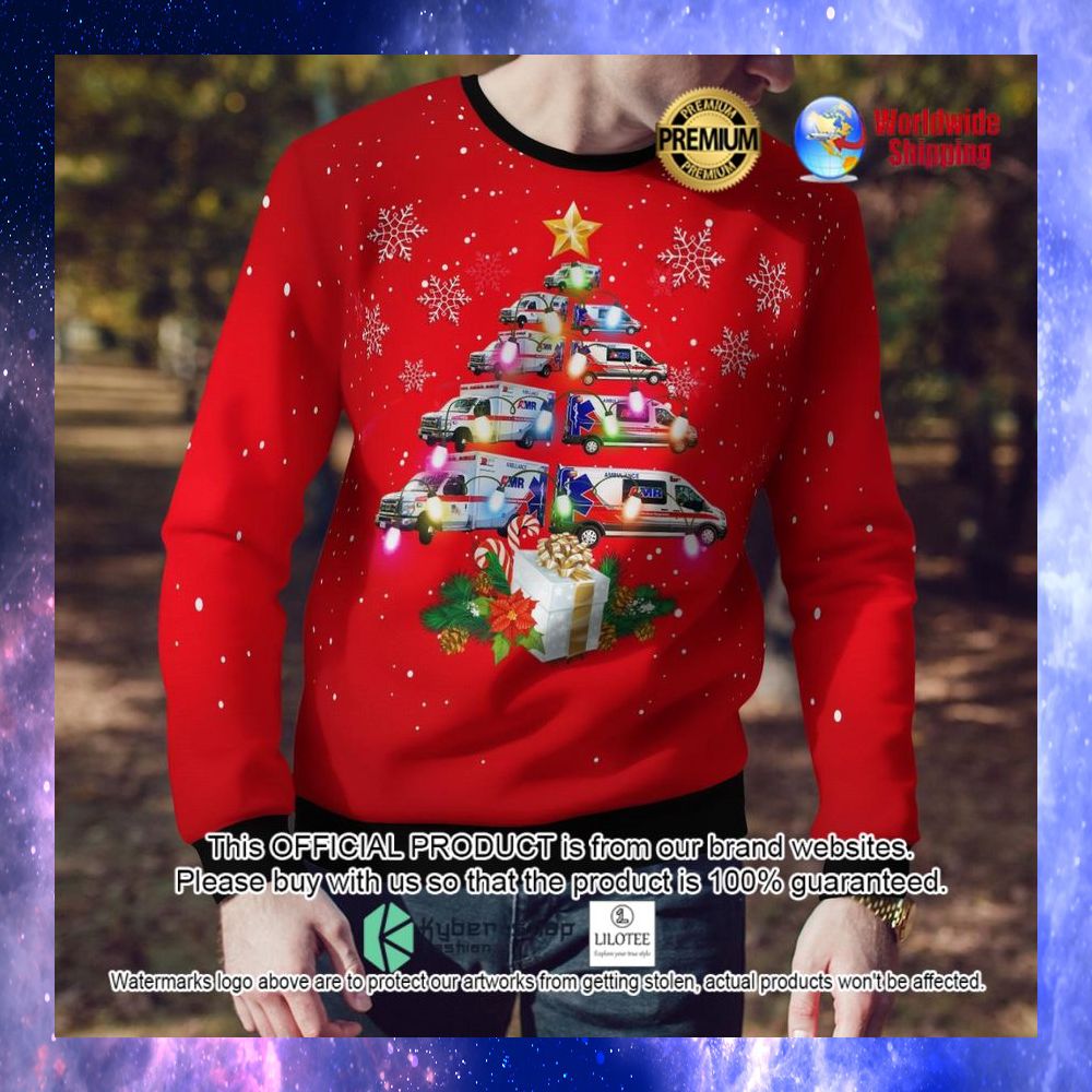 amr american medical response ugly sweater 1 847