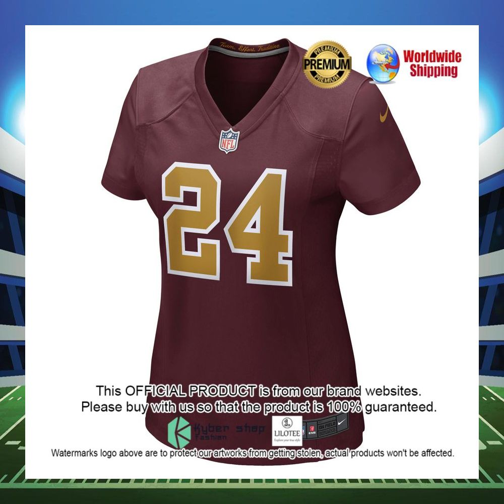antonio gibson washington football team nike womens game burgundy football jersey 2 571