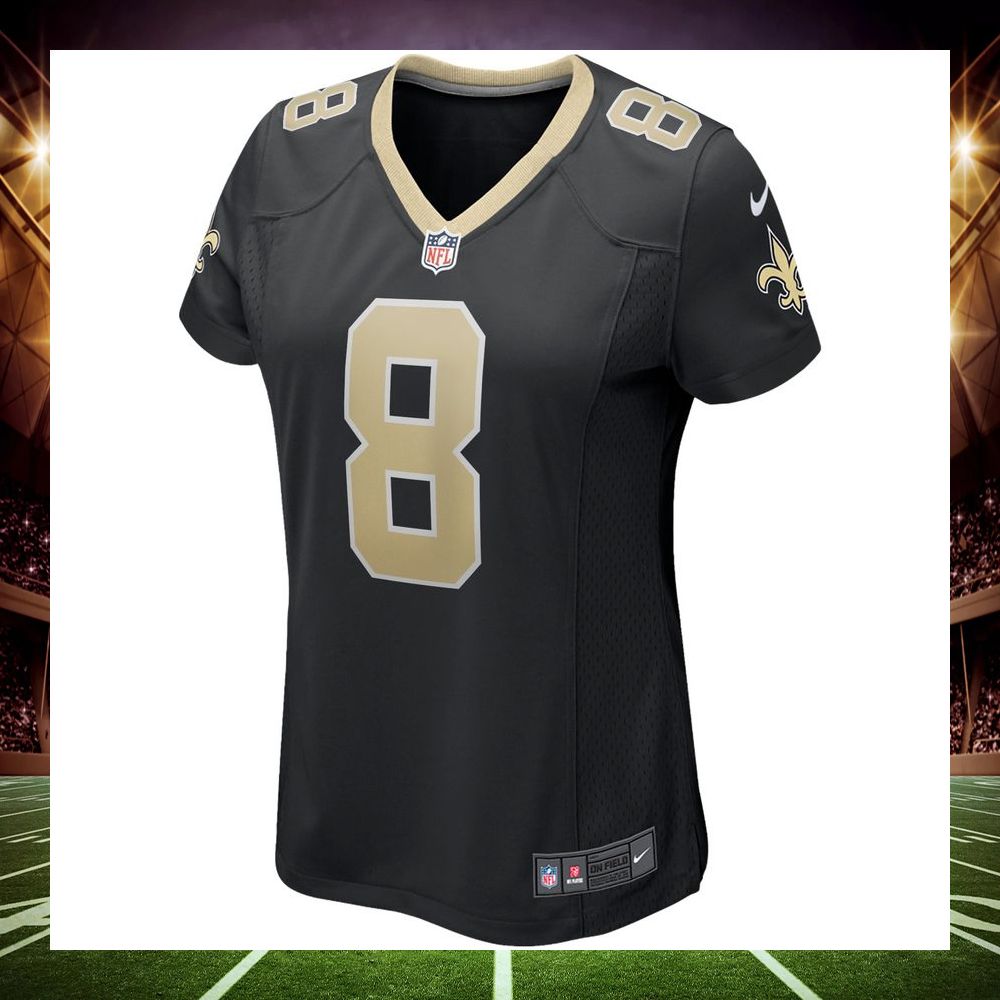 archie manning new orleans saints retired black football jersey 2 223