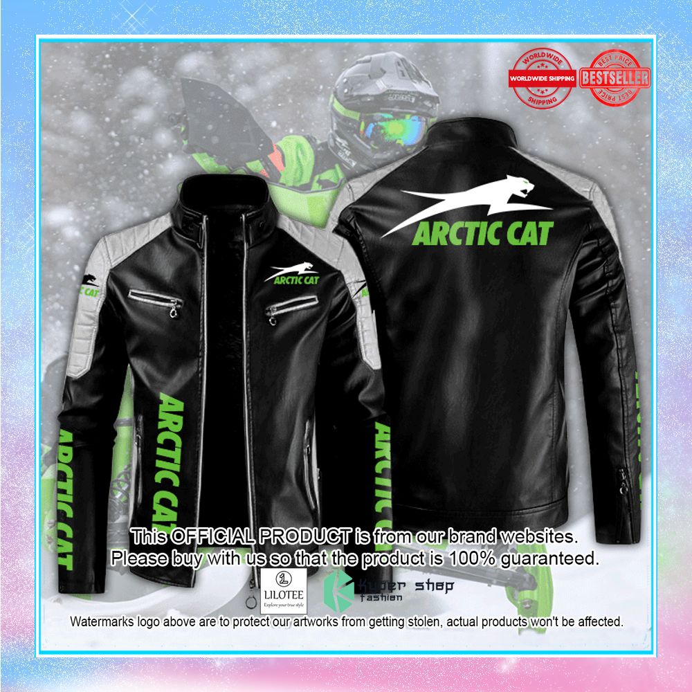 arctic cat motor block leather jacket 1 905
