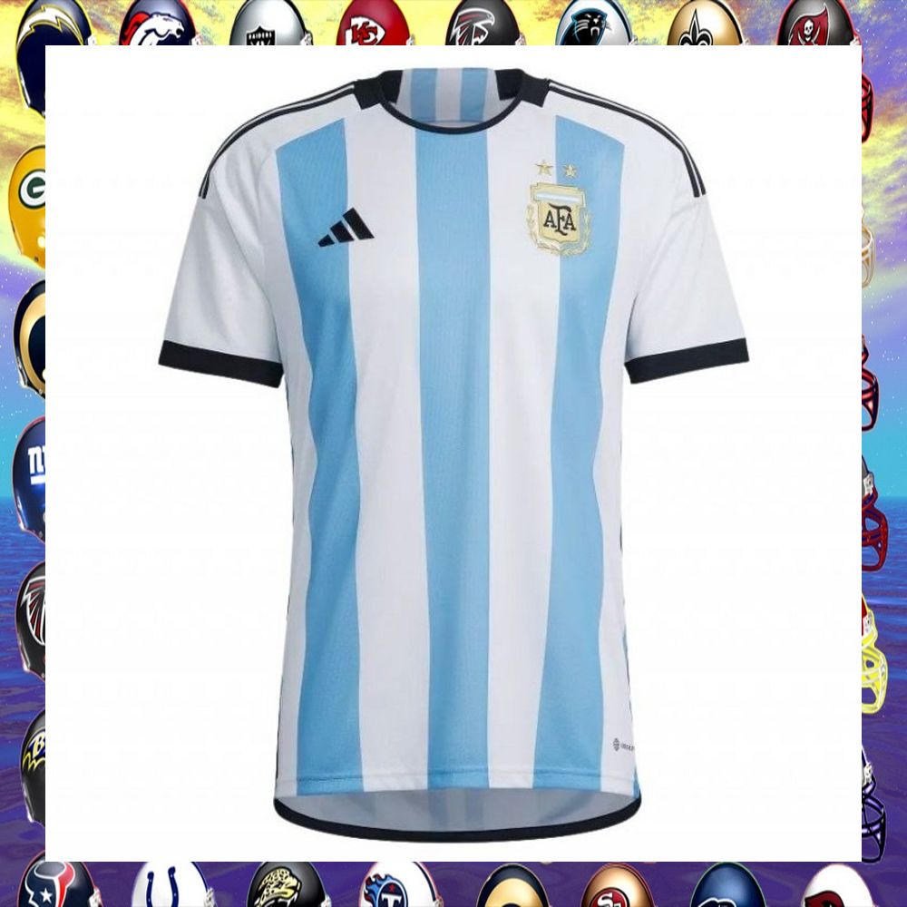 argentina 3 star home world cup jersey 1 435