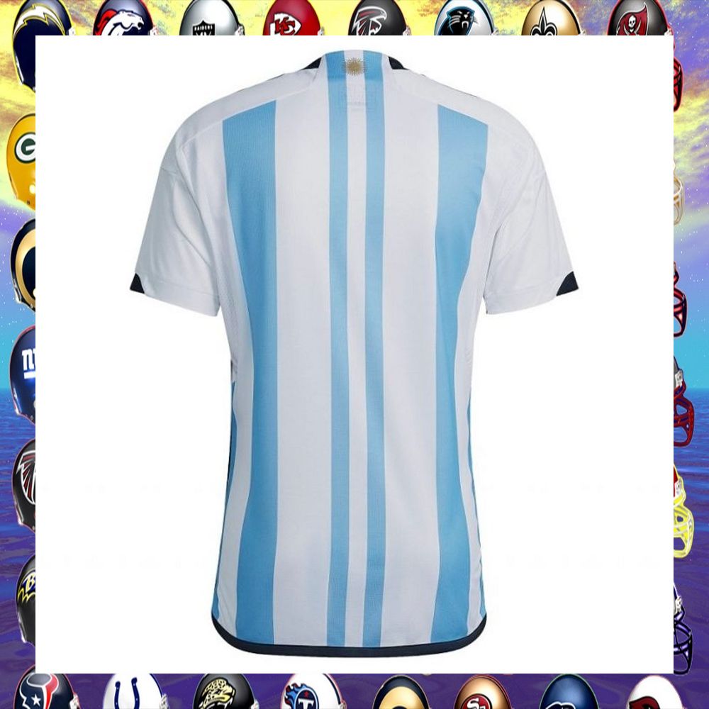 argentina 3 star home world cup jersey 2 421