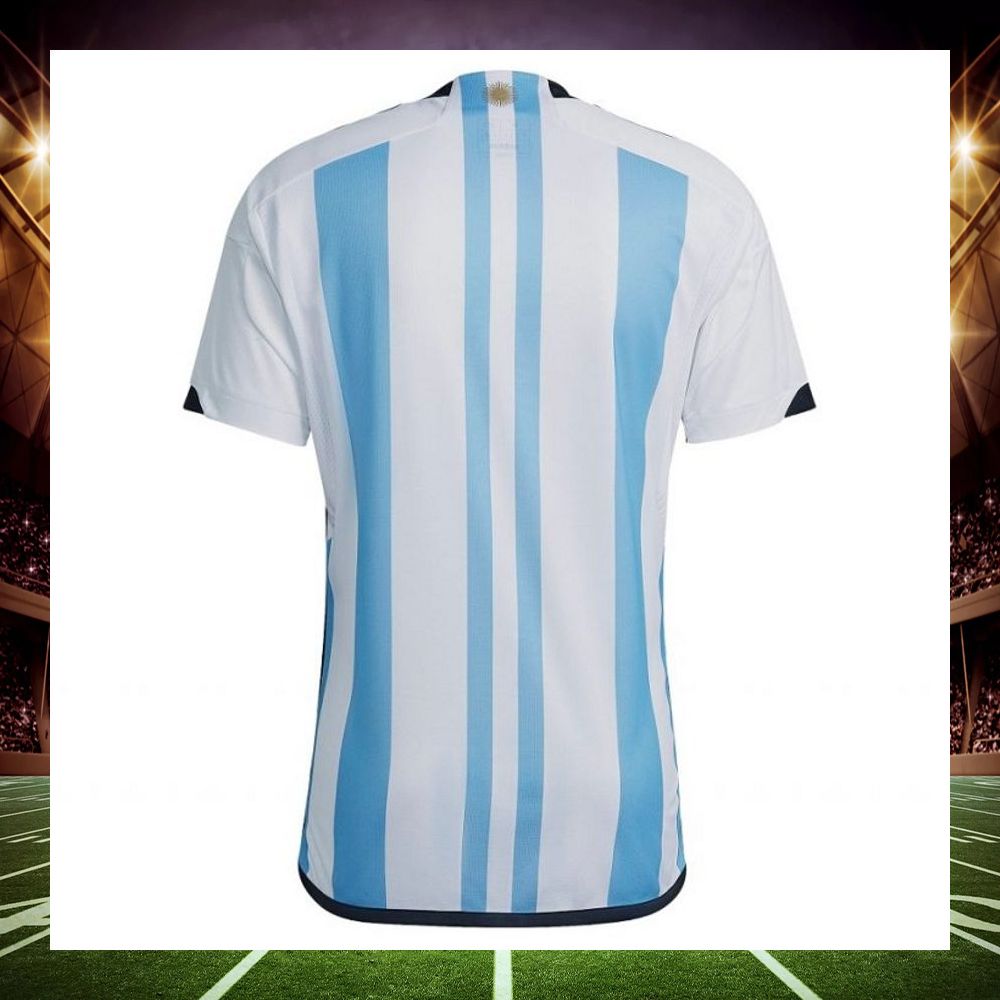 argentina 3 star home world cup jersey 2 499
