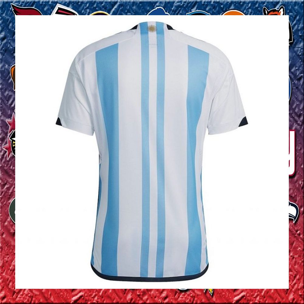 argentina 3 star home world cup jersey 2 515