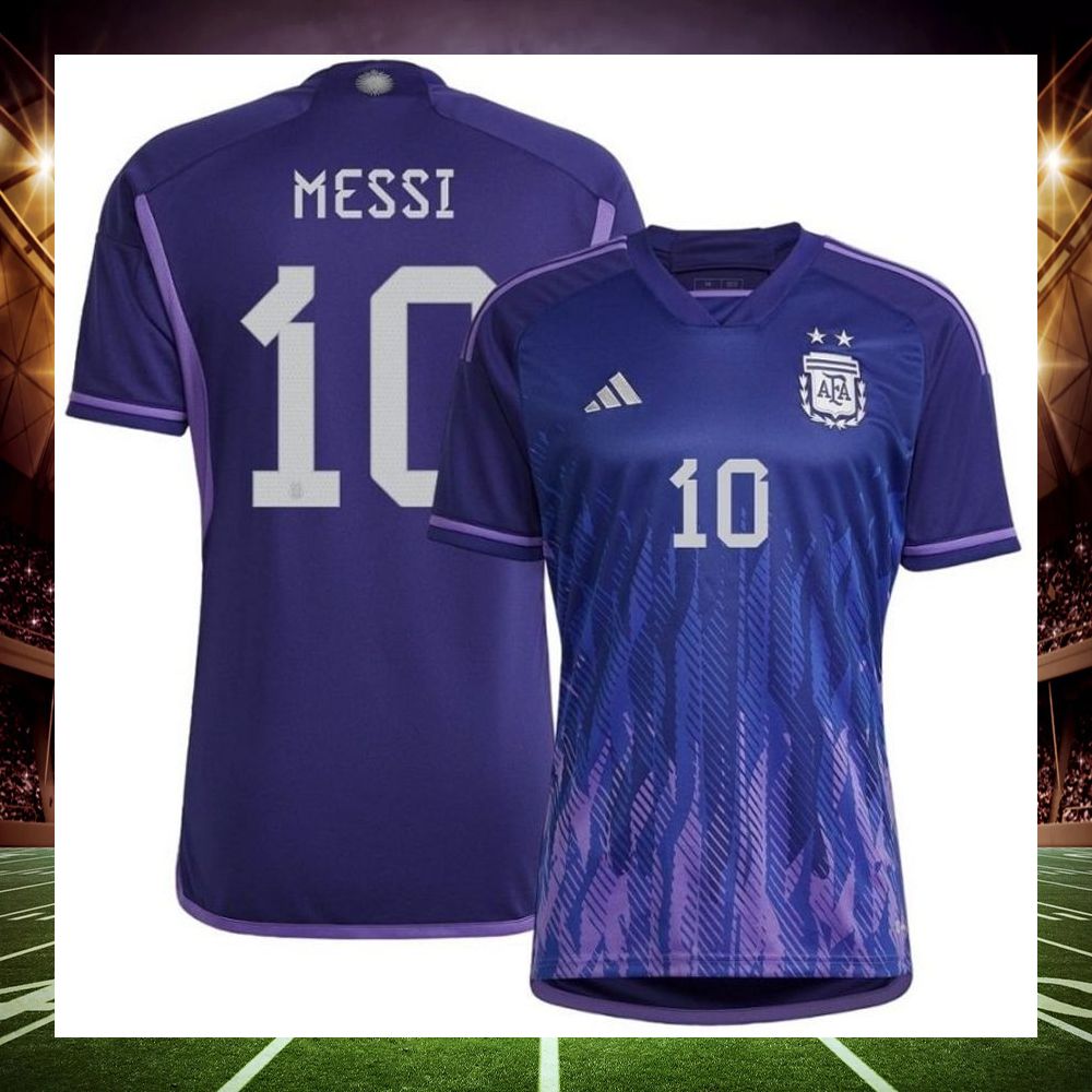 argentina away messi 10 world cup 2022 jersey 1 415