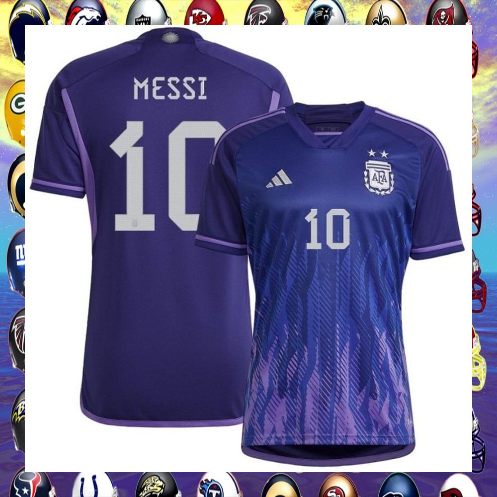 argentina away messi 10 world cup 2022 jersey 1 732