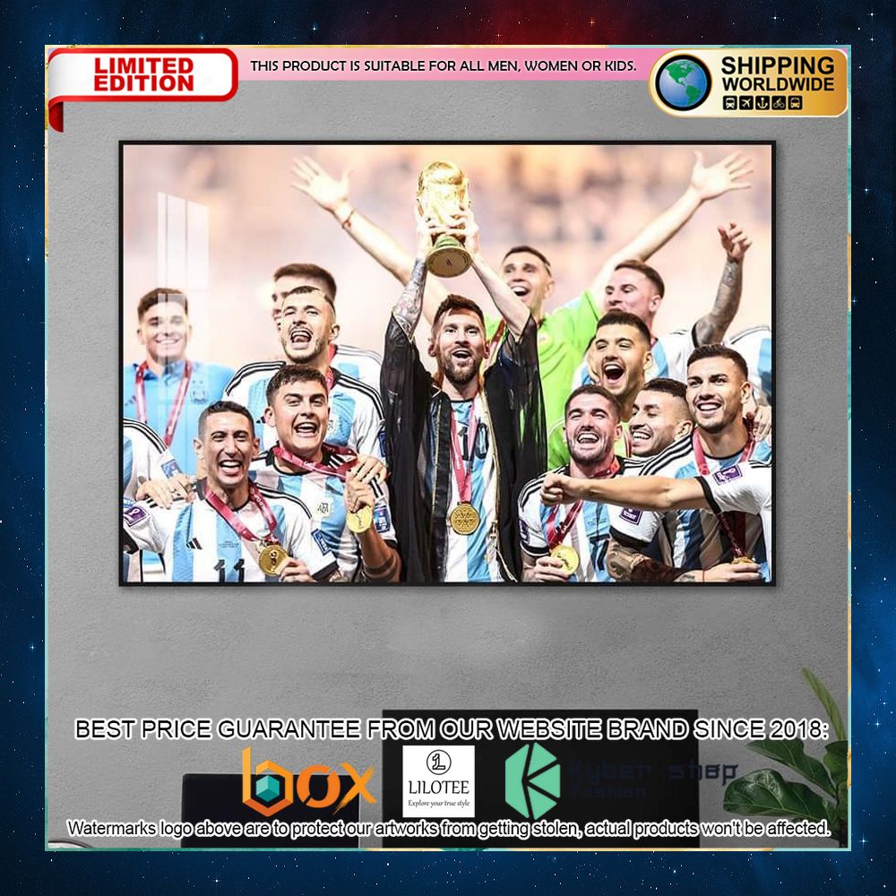 argentina champions world cup 2022 poster 1 930