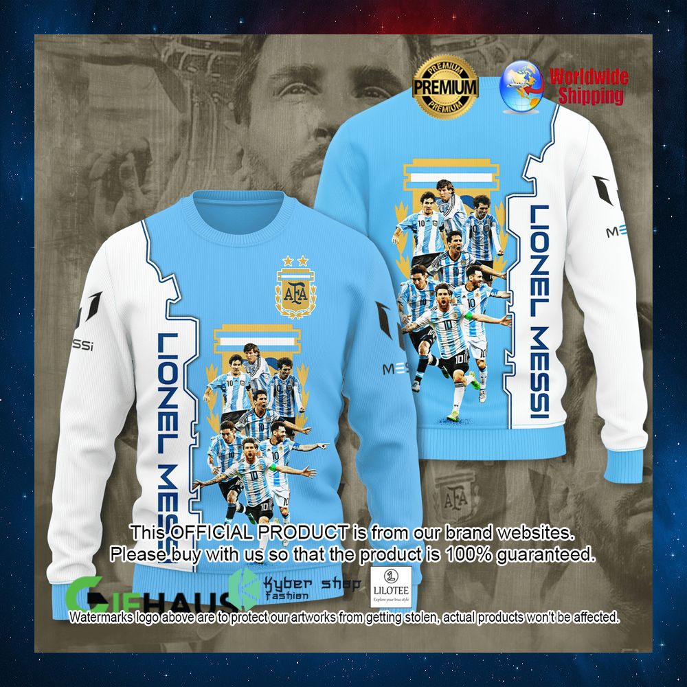 argentina fc messi world cup 2022 champions 3d hoodie shirt 2 446