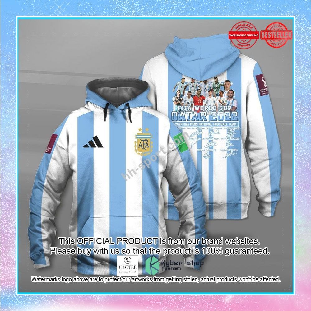 argentina national football team hoodie long pant 1 994