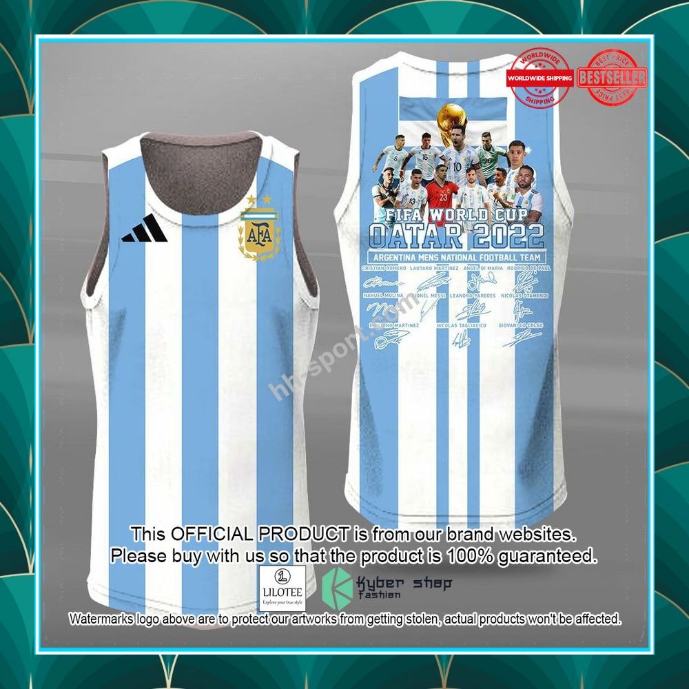 argentina national football team tank top shorts 1 237