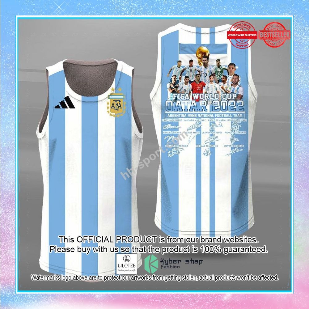argentina national football team tank top shorts 1 444