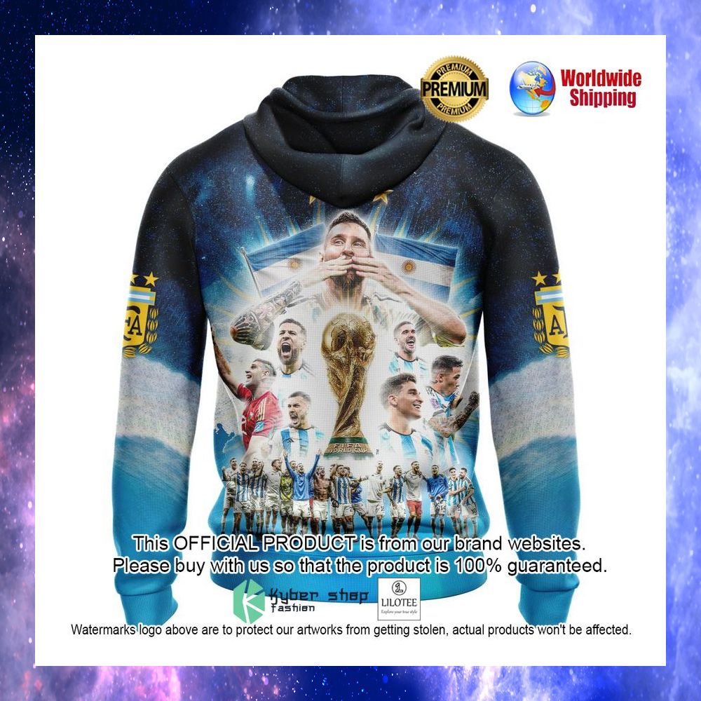 argentina qatar world cup 2022 champions 3d hoodie shirt 3 316