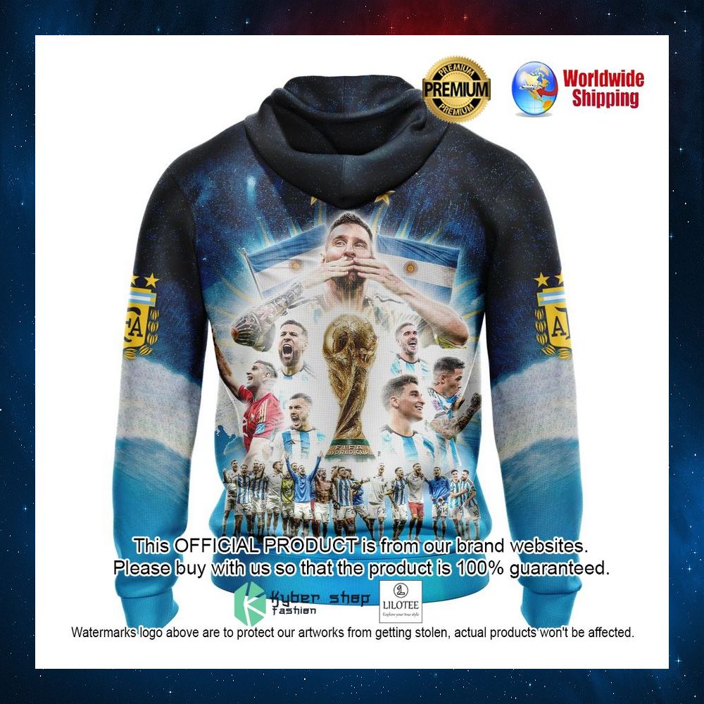 argentina qatar world cup 2022 champions 3d hoodie shirt 3 646