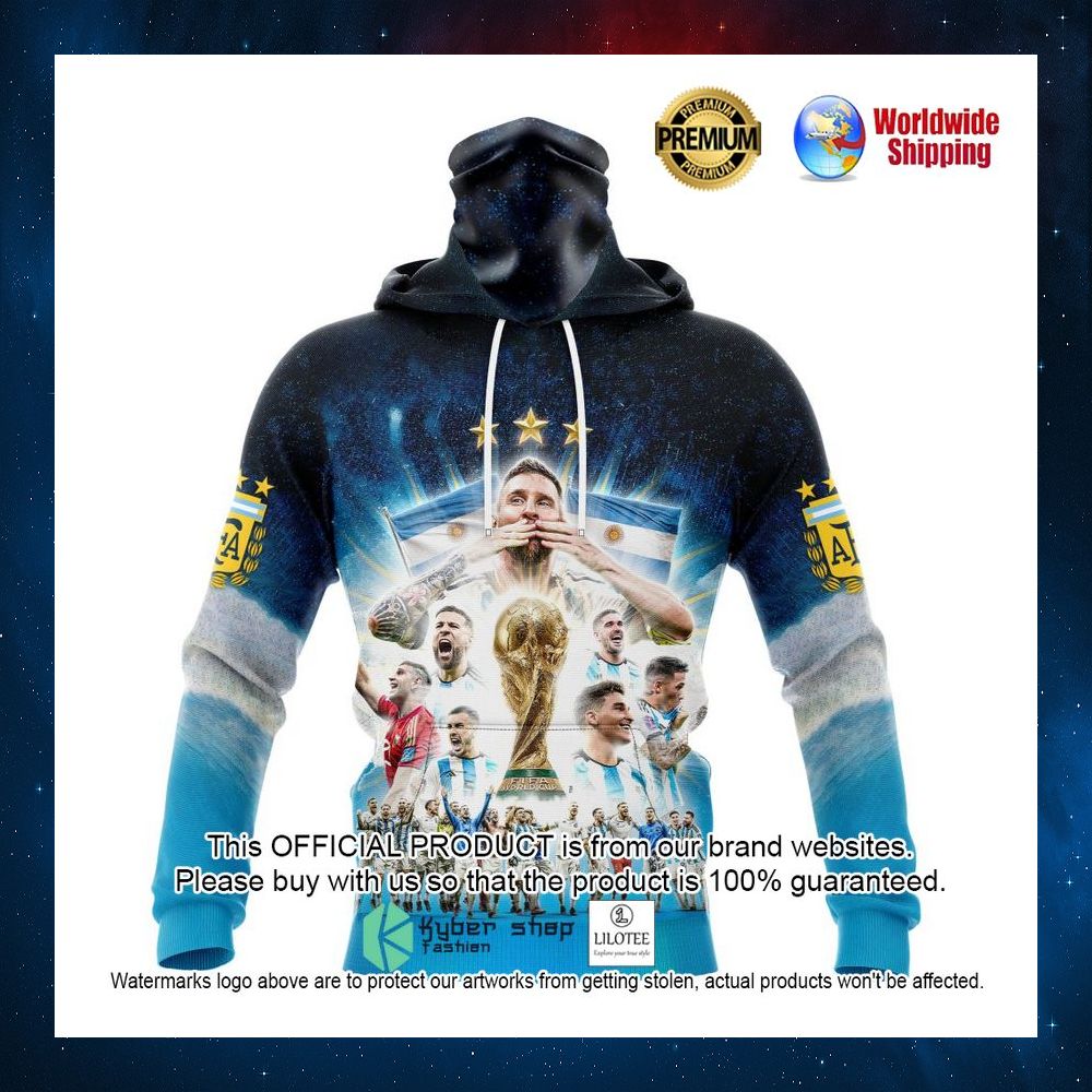 argentina qatar world cup 2022 champions 3d hoodie shirt 4 870