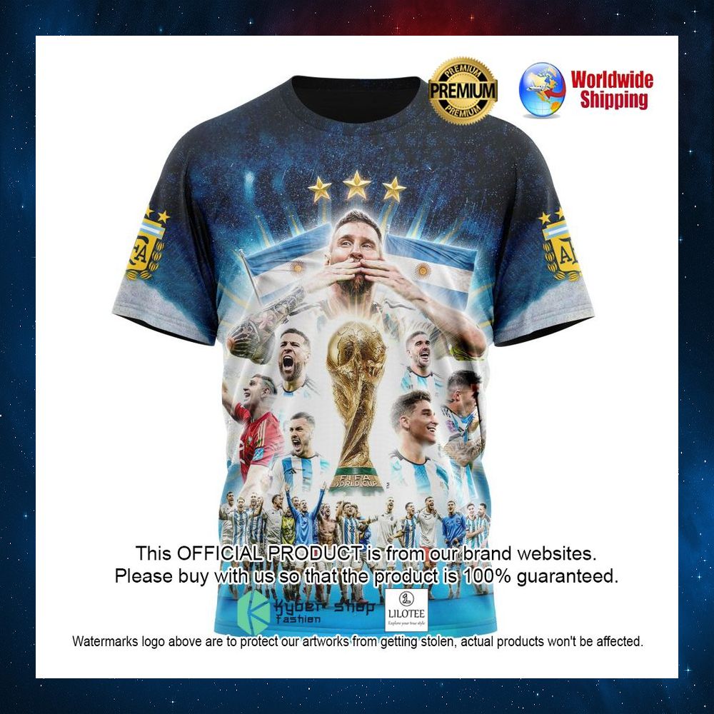 argentina qatar world cup 2022 champions 3d hoodie shirt 8 618