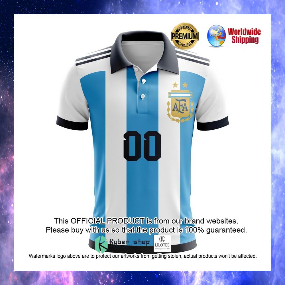 argentina qatar world cup 2022 personalized polo shirt 1 114