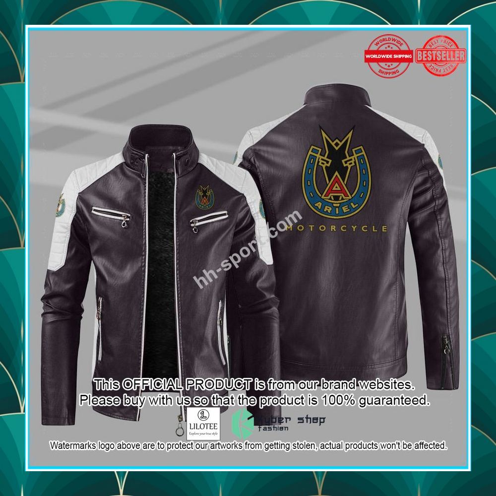 ariel motorcycles motor leather jacket 7 625
