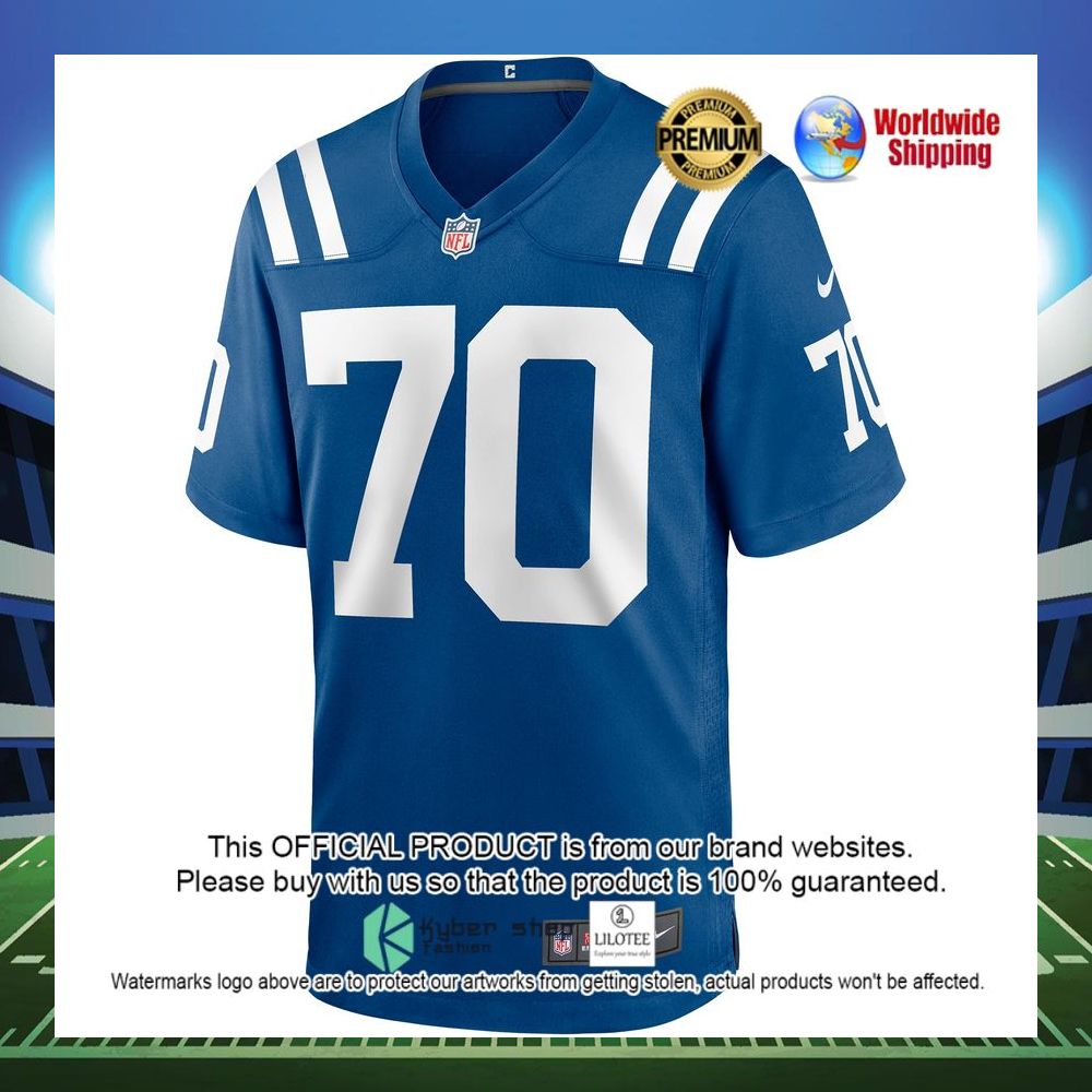art donovan indianapolis colts nike game retired player royal football jersey 2 419