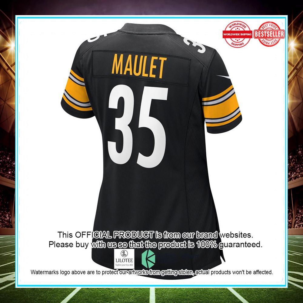 Arthur Maulet Pittsburgh Steelers Black Football Jersey - LIMITED EDITION 3 arthur maulet pittsburgh steelers black football jersey 3 516