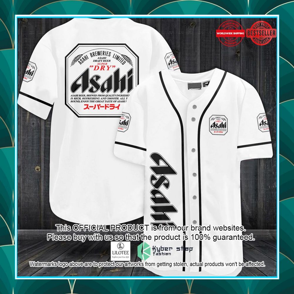 asahi beer baseball jersey 1 200