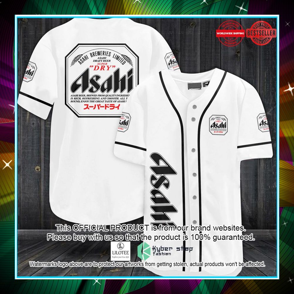 asahi beer baseball jersey 1 951